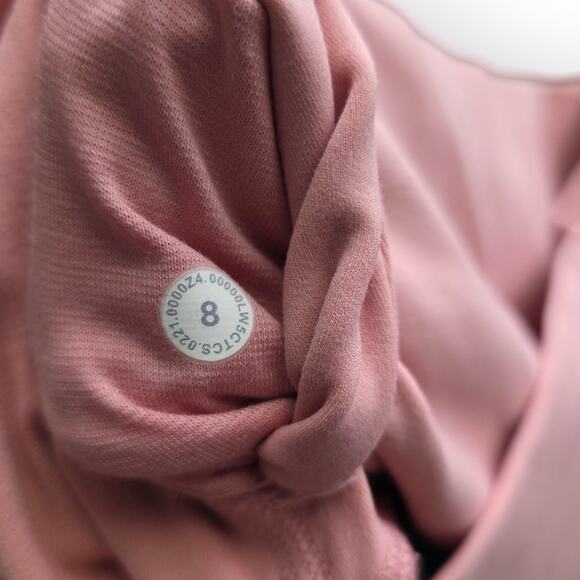 Lululemon Align High Rise Pink Puff Activewear Buttery Leggings Women Sz 8 - Picture 4 of 14